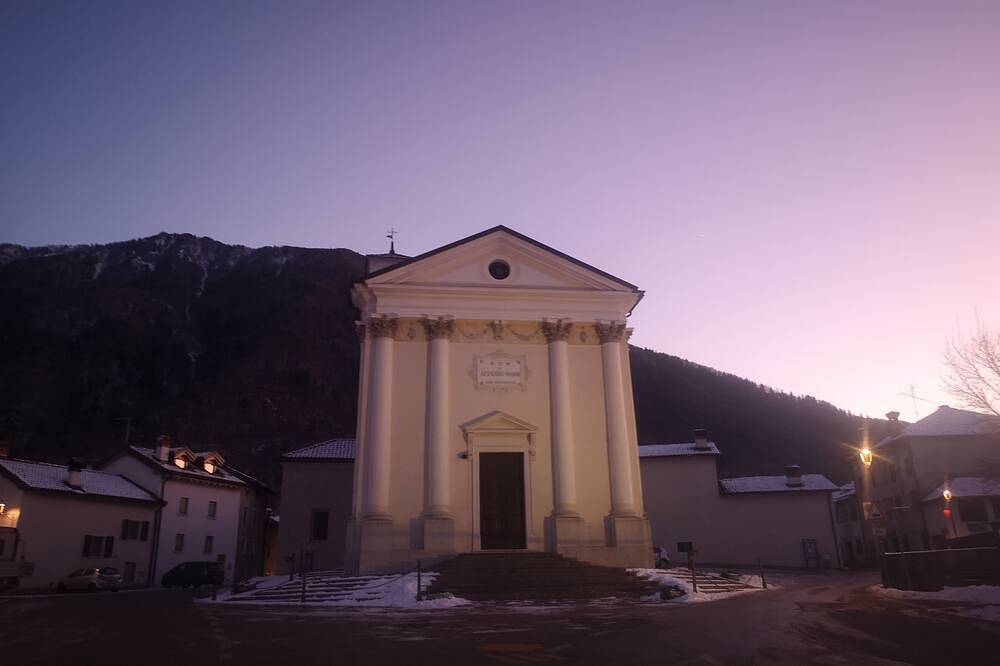 Casa di vacanza a Tomo con bella vista sulla campagna, a 2 km da Feltre. in Feltre, Provincia di Belluno