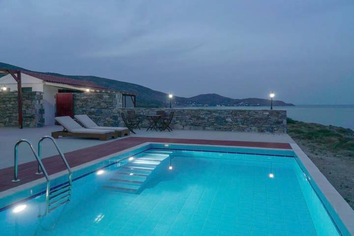 Villa für 4 Personen, mit Garten und Ausblick sowie Pool, kinderfreundlich in Griechenland - 3