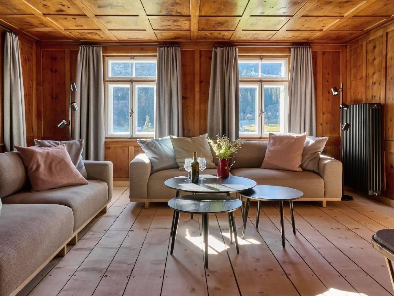 Haus Im Boden - Stiftung Ferien im Baudenkmal in Klosters-Serneus, Davos Prättigau