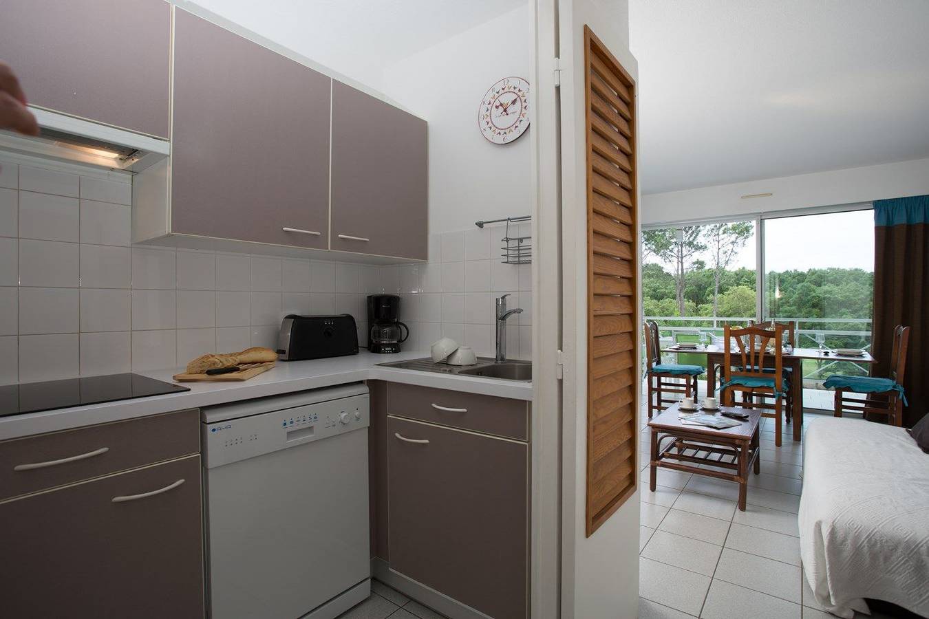 Ganze Wohnung, Ferienwohnung für 6 Personen mit Pool in Moliets-Plage, Moliets-et-Maa