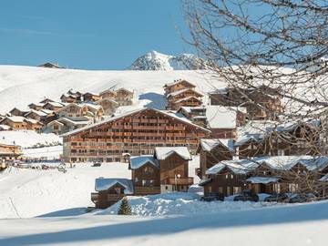 Location de vacances pour 6 personnes, avec balcon, animaux acceptés dans Plagne Soleil