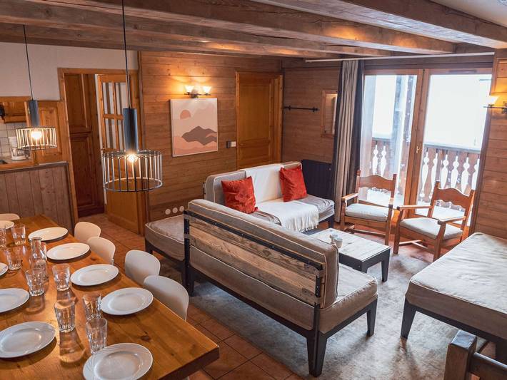 Chalet pour 10 personnes, avec balcon à Val Thorens - 3