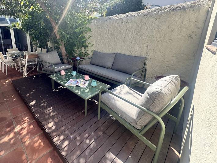 Dorfhaus in ruhigem Viertel von Llafranc, 30m vom Strand, für 8 Personen, mit Klimaanlage und Patio in Llafranc, Palafrugell