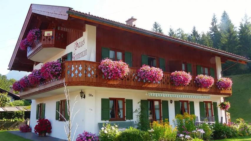 Ferienwohnung für 2 Personen, mit Balkon im Mittenwald - 3