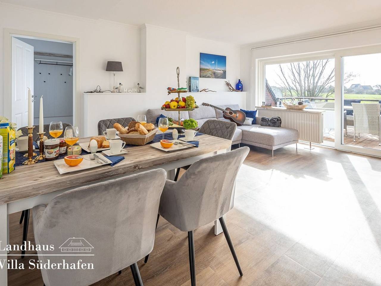 Ganze Ferienwohnung, Landhaus Villa Süderhafen - Family & Friends - Family & Friends in Nordstrand (Gemeinde), Nordstrand