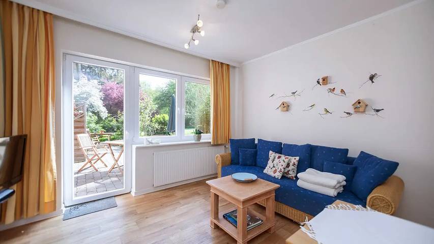 Ferienwohnung für 2 Personen, mit Sauna und Garten sowie Terrasse - 1