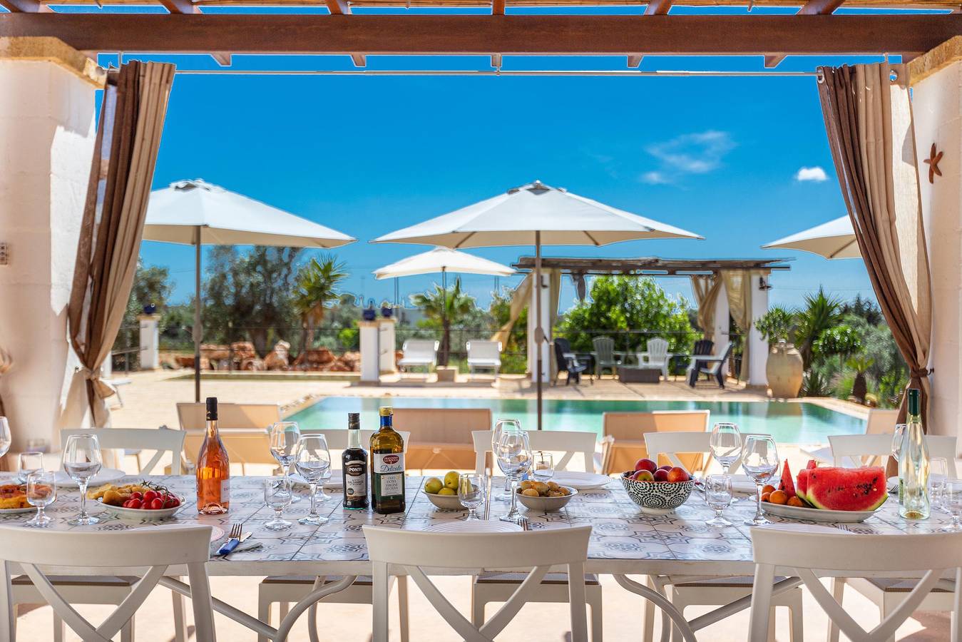 Villa pour 19 personnes avec piscine in Taurisano, Golfe de Tarente