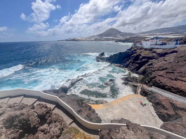 Estudio entero, Presidente Loft - Ocean Views & Natural Pools in Playa Punta del Clavo (Gáldar), Gáldar