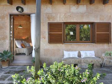 Villa in Es Llombards, Santanyí für 3 