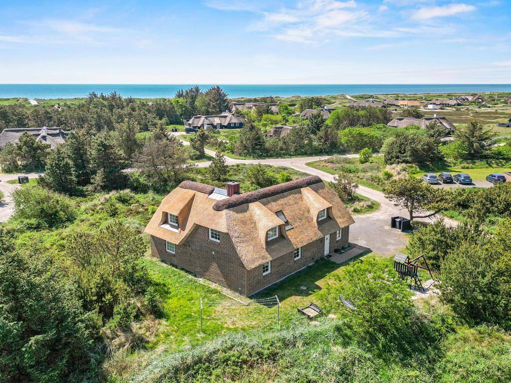 Reetdachhaus mit Pool, Whirlpool und Sauna in Blavand, Varde