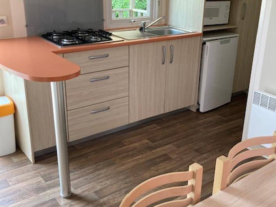 Camping Sun Valley - La Garenne Eguzon - Mobilheim 2 personen - Mobilheim Sunrice 4/6 pers - zusätzliche Personen gegen Aufpreis möglich, kontaktieren Sie den Campingplatz in Parnac, Le Blanc und Umgebung