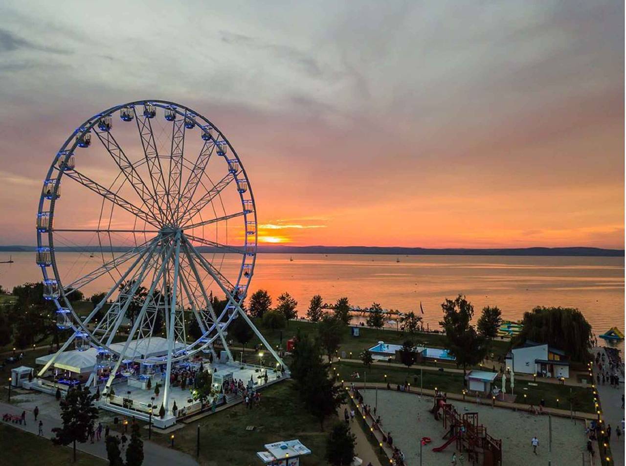 Ferienhaus mit Klimaanlage in Siofok, Siófok und Umgebung