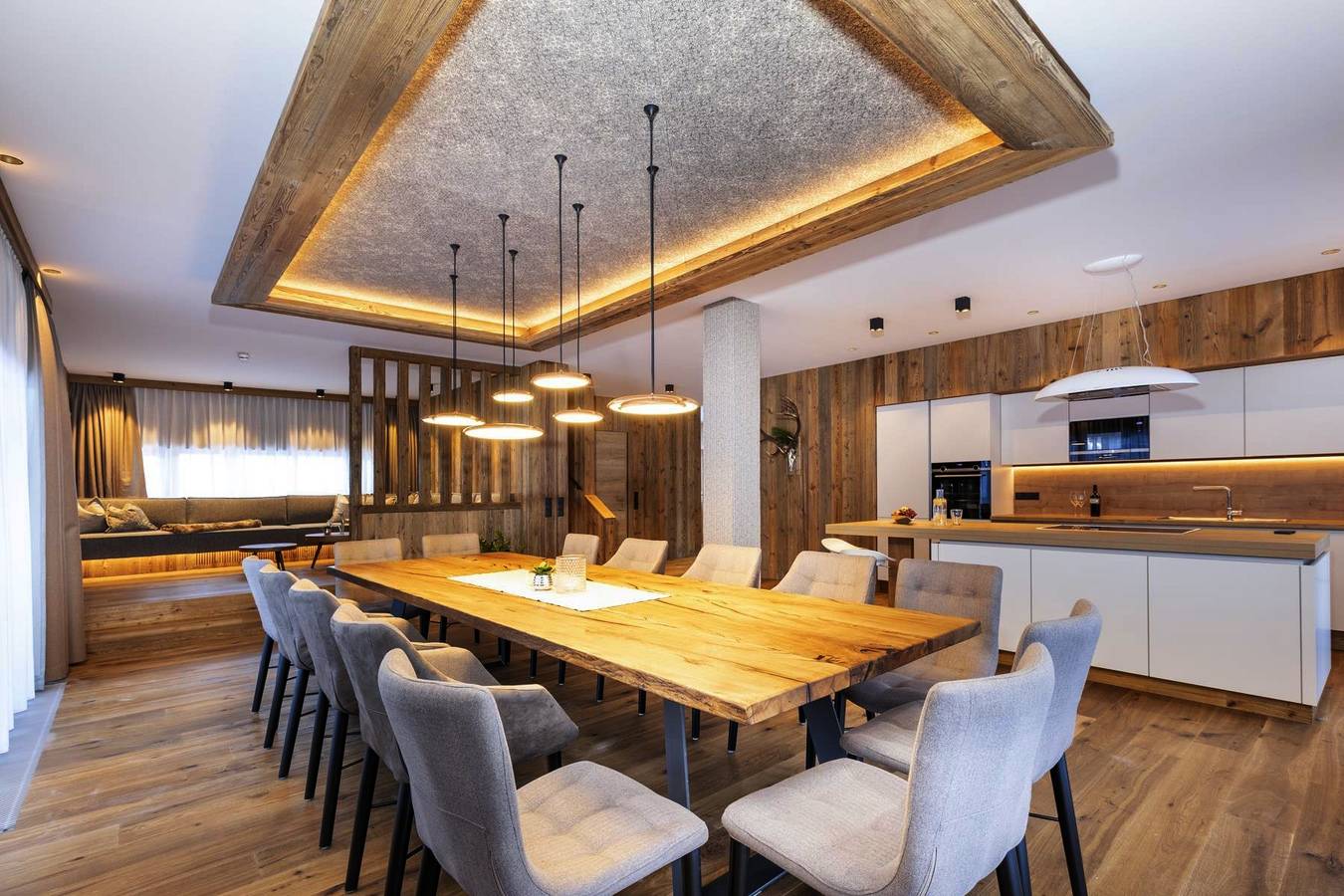 Ganze Ferienwohnung, Central Chalet Deluxe (1-16 Pers./5 Sz, 5 Bäder) in Flachau, Ski Amadé