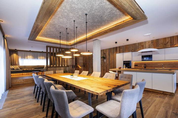 Hütte für 16 Personen, mit Pool und Sauna sowie Garten, mit Haustier in Flachau - 4