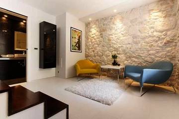 Maison d’hôte pour 2 personnes, avec vue ainsi que jardin et balcon à Tučepi