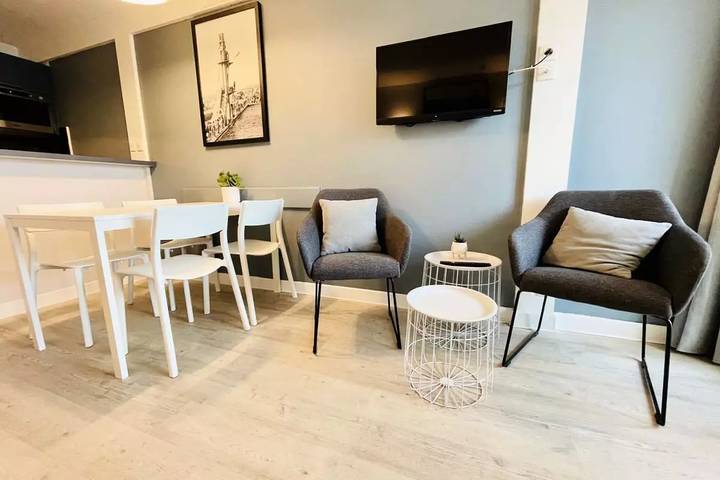 Gîte pour 5 personnes, avec balcon et piscine, animaux acceptés dans Parc équestre du Touquet Paris-Plage - 4