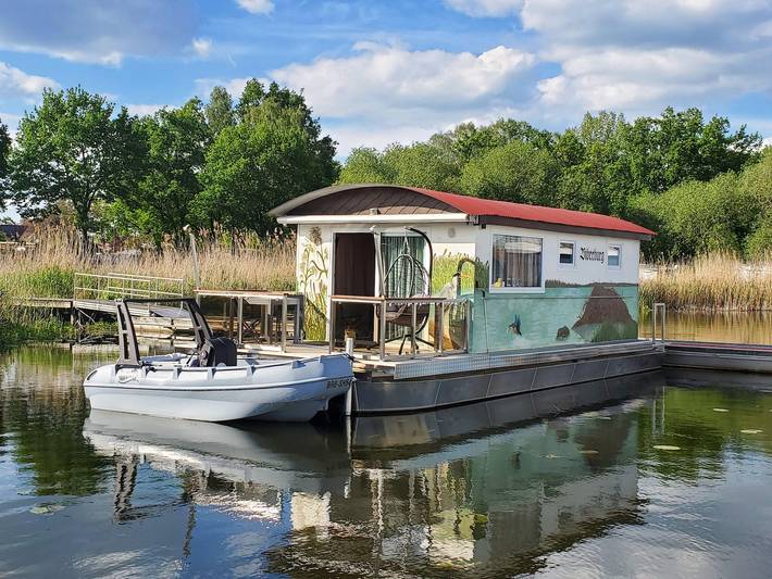 Ferienhaus für 3 Personen, mit Seeblick und Terrasse in Havelsee