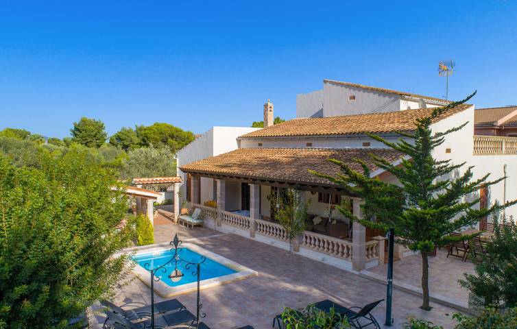 Finca für 6 Personen, mit Terrasse in Sa Coma - 2