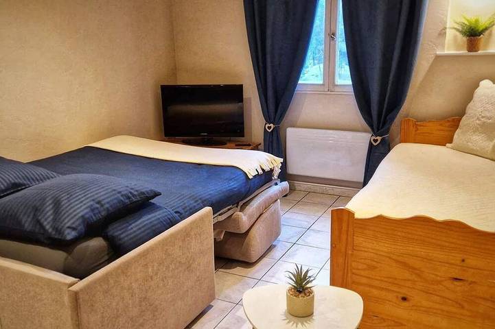 Ganze Wohnung, Grand Studio 3 Personnes Idéalement Placé in Barcelonnette, Espace Lumière