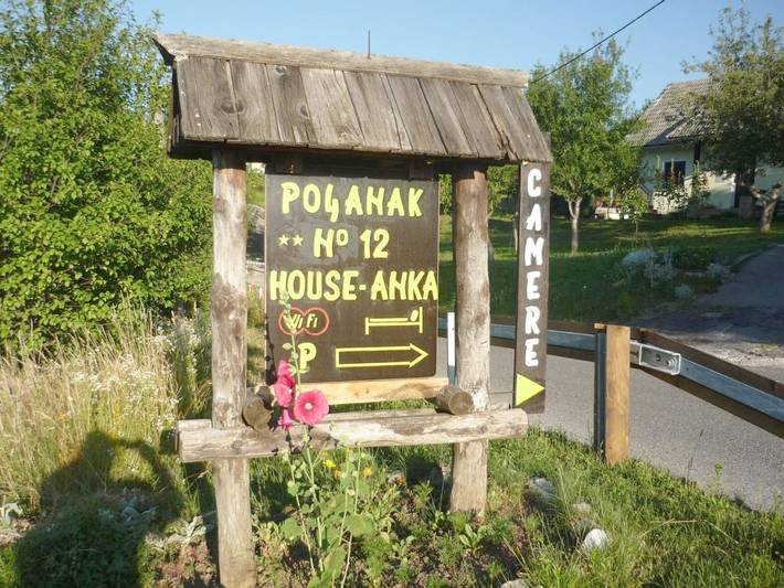 Maison d’hôte pour 2 personnes, avec Terrasse ainsi que Jardin et Vue dans Poljanak