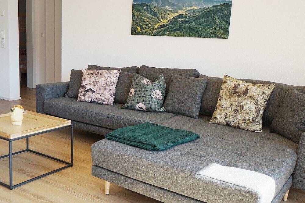 Ganze Wohnung, Ferienwohnung Schultiskopf, 80qm, 2 Schlafzimmer, max. 5 Personen in Simonswald, Südschwarzwald