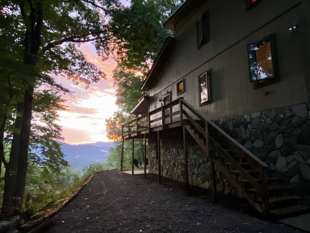 Beautiful Smoky Mountain Sunsets in Haywood County