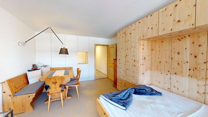 Ferienwohnung für 3 Personen, mit Balkon und Ausblick in St. Moritz - 3