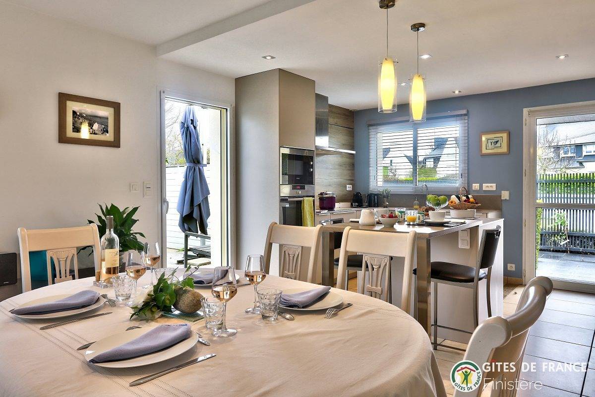 Gîte für 4 Personen mit Garten in Loctudy, Quimper und Umgebung