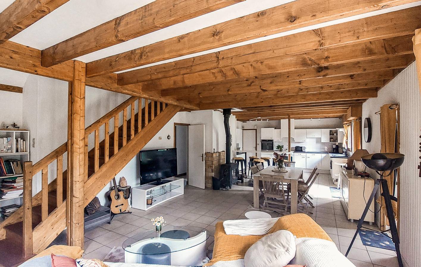 Charmantes Apartment, 2 km vom Strand entfernt, mit WLAN, Garten und Parkplatz in Plouha, Côte de Goëlo