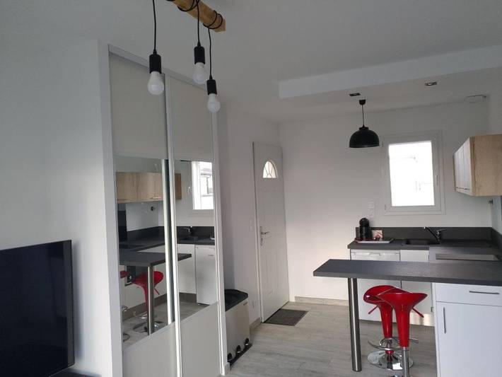 Appartement de vacances pour 4 personnes, avec Balcon ainsi que Terrasse et Vue