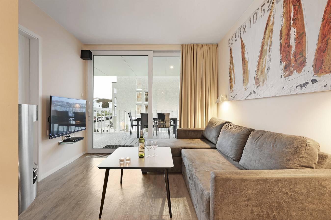 Bungalow für 4 Personen mit Sauna in Priwall, Lübecker Bucht