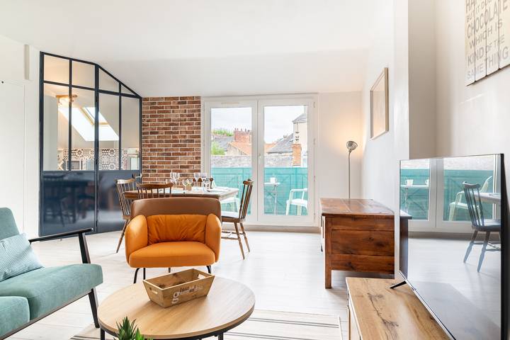 Appartement de vacances pour 4 personnes, avec Balcon