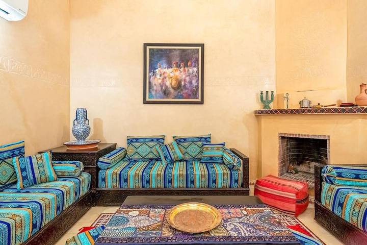 Maison de vacances pour 6 personnes, avec terrasse et piscine à Marrakech
