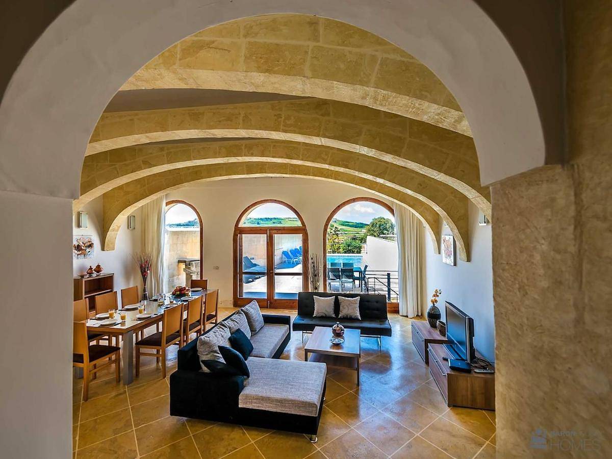 The Arches Holiday Home in Kercem, Gozo (Malta)