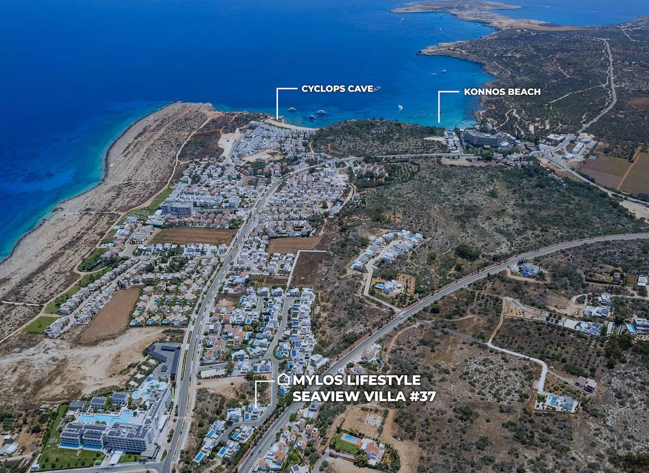 Mylos Lifestyle Seaview Villa #37 in Protaras, Südzypern