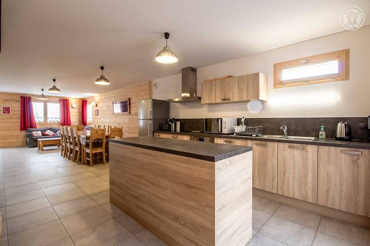 Chalet pour 12 personnes, avec terrasse à Hauteluce - 2