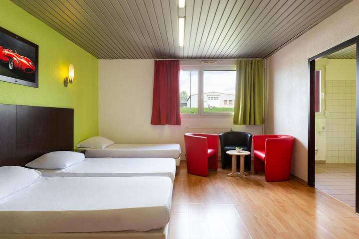 Hôtel pour 6 personnes, avec jardin
