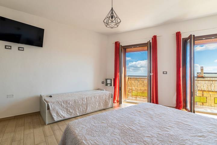 Camera tripla con bagno privato in Jerzu, Barbagia