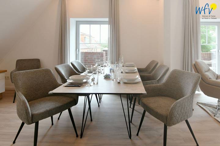 Ferienwohnung für 8 Personen, mit Balkon und Sauna auf Wangerooge - 3