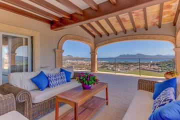 Villa in Pollença, Serra de Tramuntana für 8 