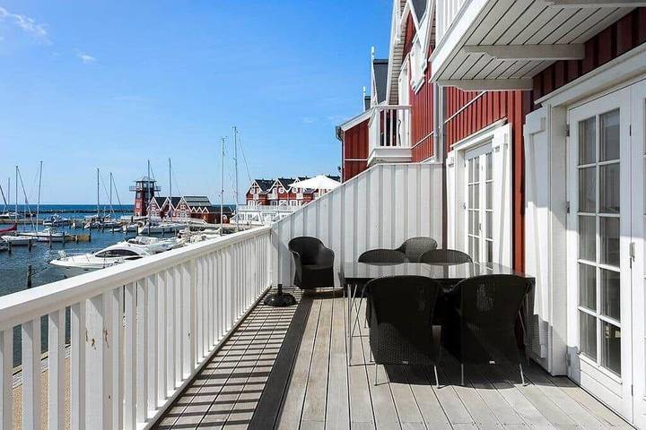 Ferienhaus für 6 Personen, mit Balkon und Whirlpool sowie Terrasse und Sauna in Bagenkop