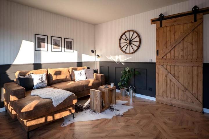Ferienwohnung für 4 Personen, mit Balkon und Sauna