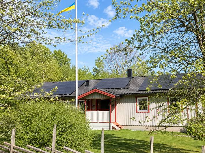 Ferienhaus für 9 Personen, mit Garten in Hylte