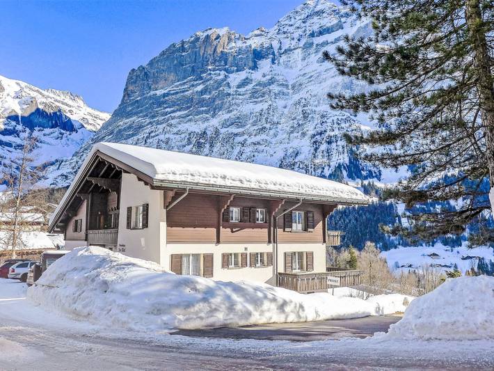 Chalet voor 5 personen, met balkon in Grindelwald