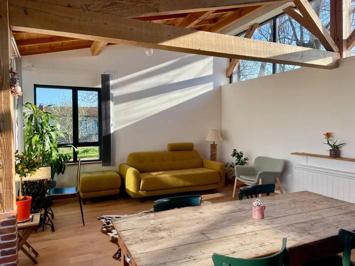 Gîte pour 4 personnes, avec vue ainsi que terrasse et jardin à Domaize - 3