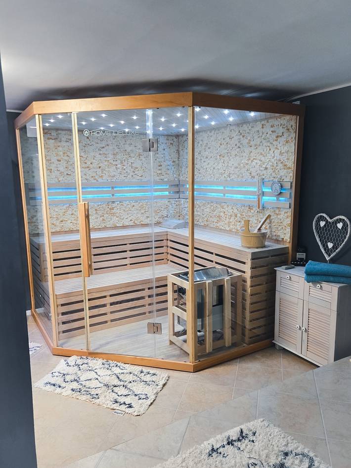 Ferienwohnung für 4 Personen, mit Garten und Sauna - 1