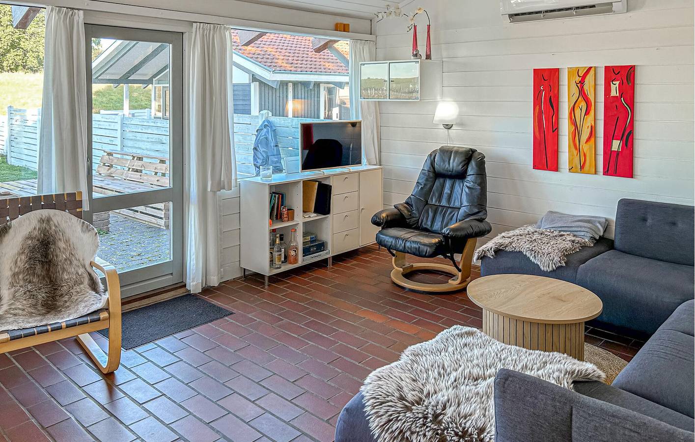 Ferienhaus für 5 Personen mit Terrasse in Løjt, Apenrade