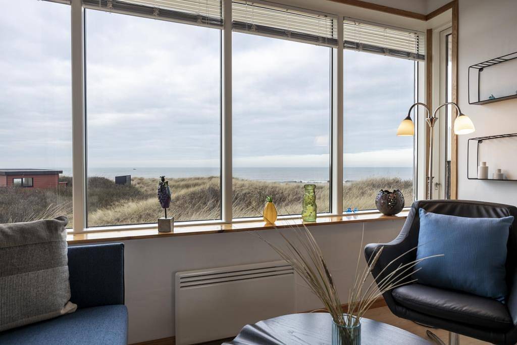Renoviertes Ferienhaus mit Panoramablick auf das Meer in lønstrup, Hjørring und Umgebung