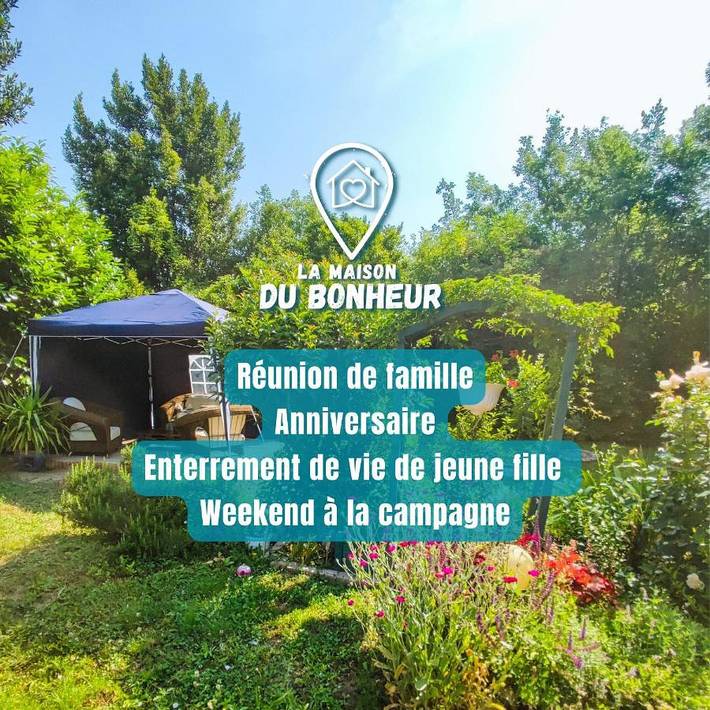 Location de vacances pour 20 personnes, avec jardin et vue, animaux acceptés à Anneyron - 2