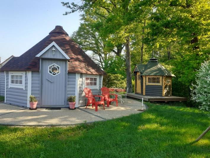 Gîte pour 2 personnes, avec Terrasse et Sauna